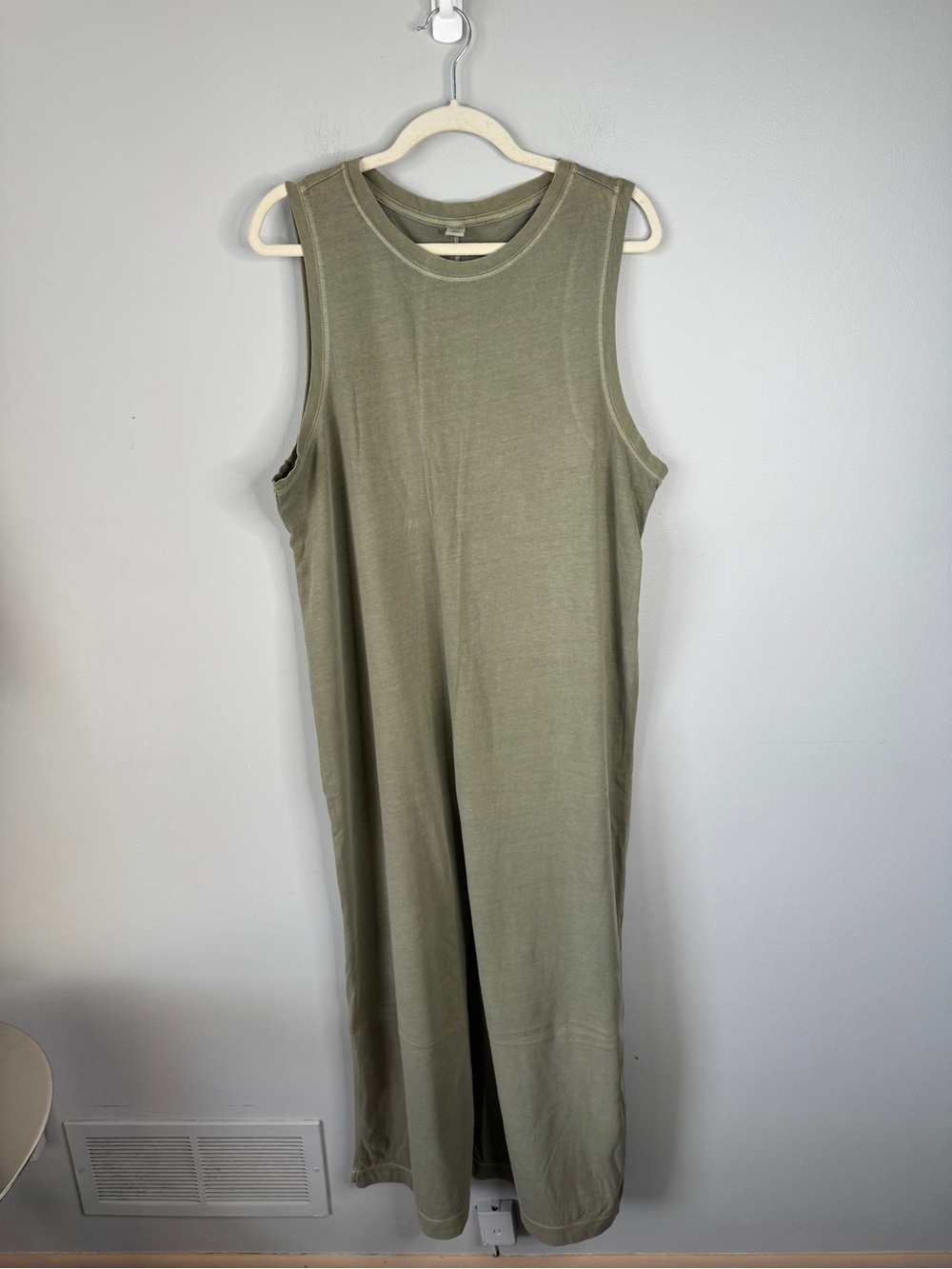 Old Navy Olive Tank Maxi Dress